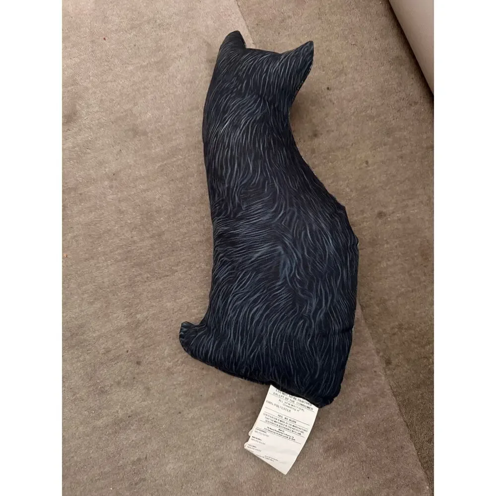 Rare Vintage Bombay company black cat with label